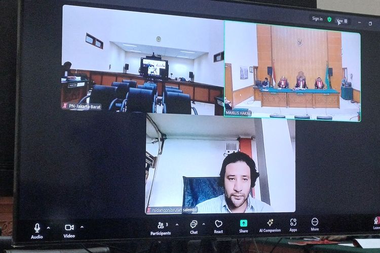 Dituntut 12 Tahun Penjara, Ammar Zoni: Mohon Yang Mulia Beri Keputusan Seadil-adilnya