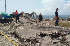 Sebelum Selasar Depan Pasar Wameo Ambruk, Pemkot Baubau Klaim Sudah Minta Perbaikan ke Kementerian PU