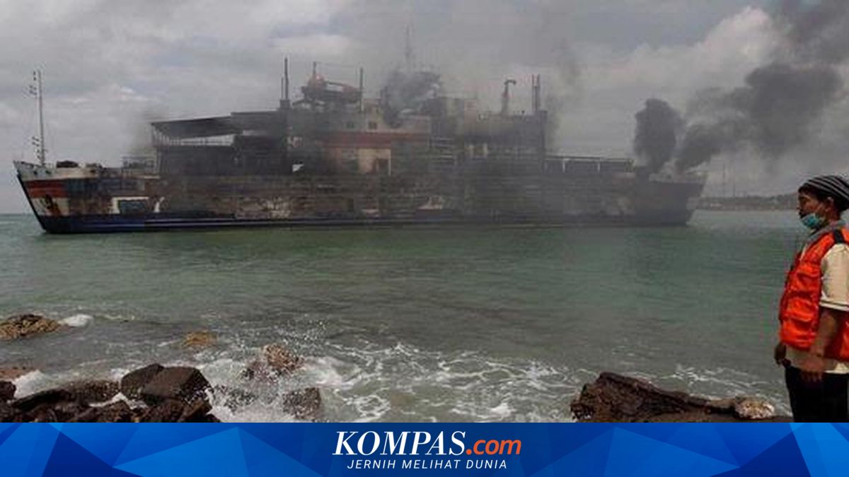 KM Laut Teduh II Dikandaskan di Anyer