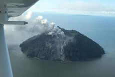 Tak Tercatat Aktif, Gunung Api di Pulau Kecil Papua Nugini Meletus