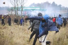 Bentrokan Pecah di Perbatasan Polandia-Belarus, Gas Air Mata Ditembakkan ke Para Migran