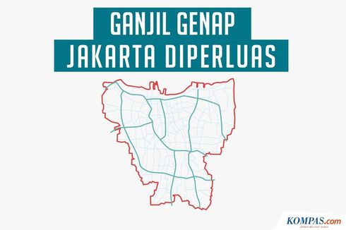 Berlaku Mulai 6 Juni 2022, Ini 25 Ruas Jalan Ganjil Genap di Jakarta