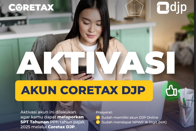 Cara aktivasi akun Coretax DJP untuk lapor SPT 2026.