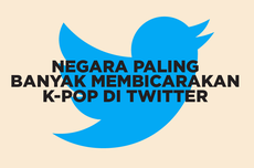 INFOGRAFIK: Negara Paling Banyak Bicarakan K-Pop di Twitter, Indonesia Teratas