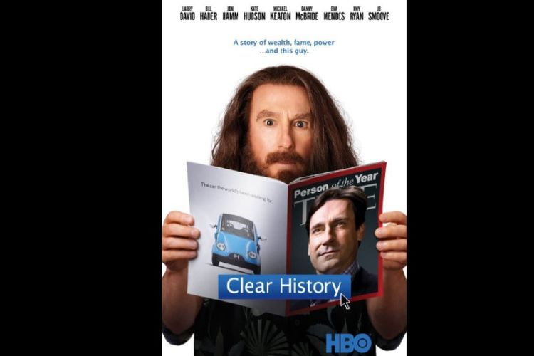 Film komedi Clear History, dirilis pada 2013. 