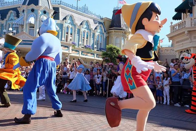 Parade di Disneyland Paris.