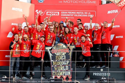 Deretan Rekor yang Dipecahkan Ducati pada MotoGP 2023