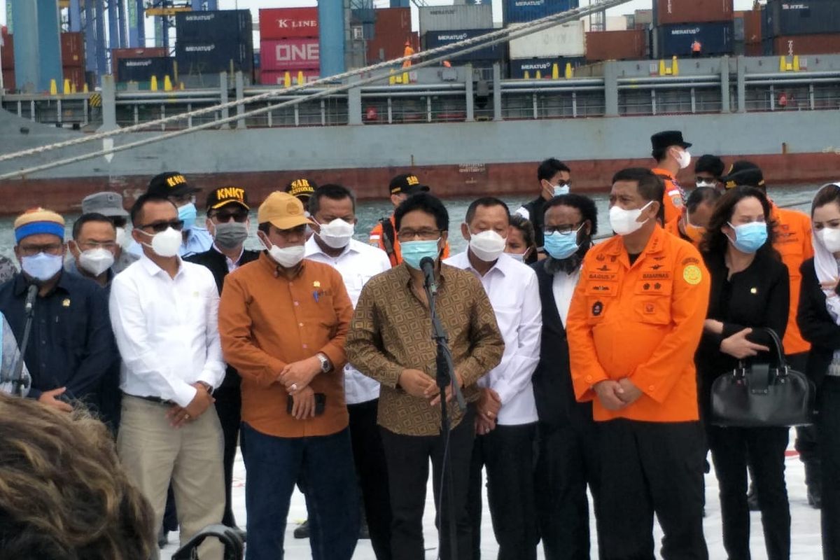 Wakil Ketua Komisi V DPR RI Ridwan Bae ditemui di JICT II, Tanjung Priok, Jakarta Utara Senin (11/1/2021).