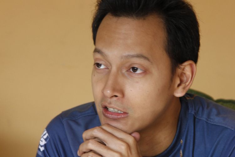Fedi Nuril saat berkunjung ke kantor redaksi Kompas.com, Palmerah Barat, Jakarta Pusat, Jumat (10/8/2018).