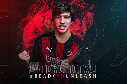 Sandro Tonali Resmi ke AC Milan, Pakai Nomor 8