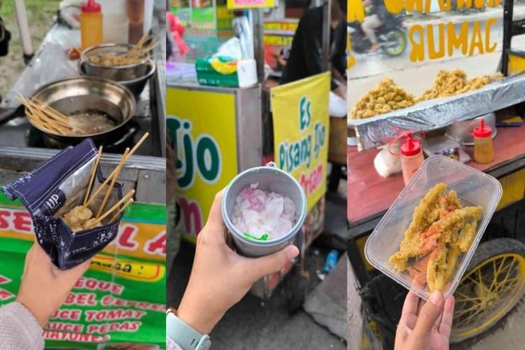 Berburu takjil dengan wadah dari rumah