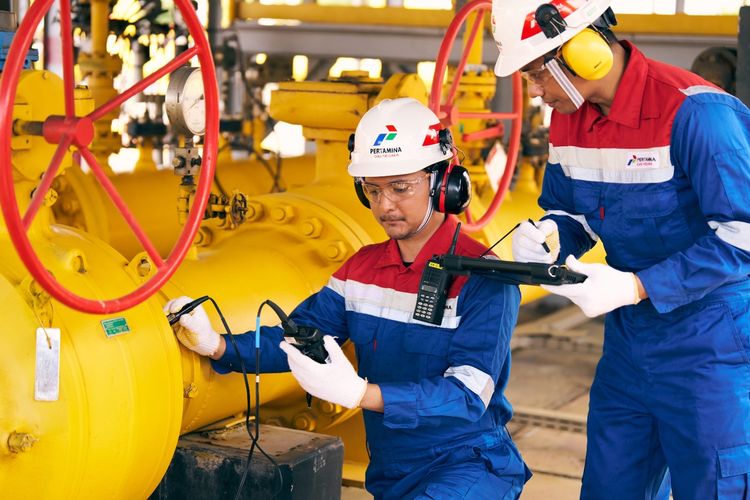 Tim PGN memantau sistem dan jaringan pipa secara berkala. 