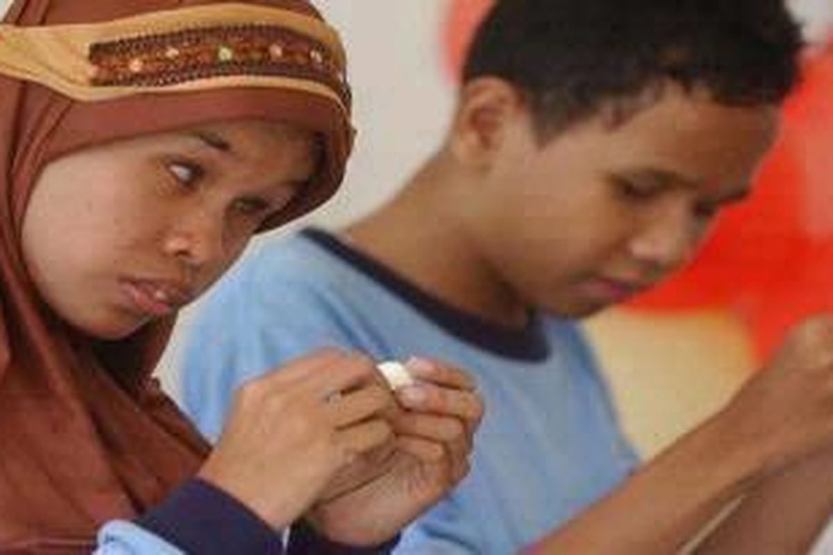 ILUSTRASI: Persoalan yang muncul adalah masih adanya sekolah yang dijadikan pilot proyek, justeru menolak anak cacat. Tak jarang, pengelola sekolah berbuat diskriminatif terhadap para ABK tersebut.