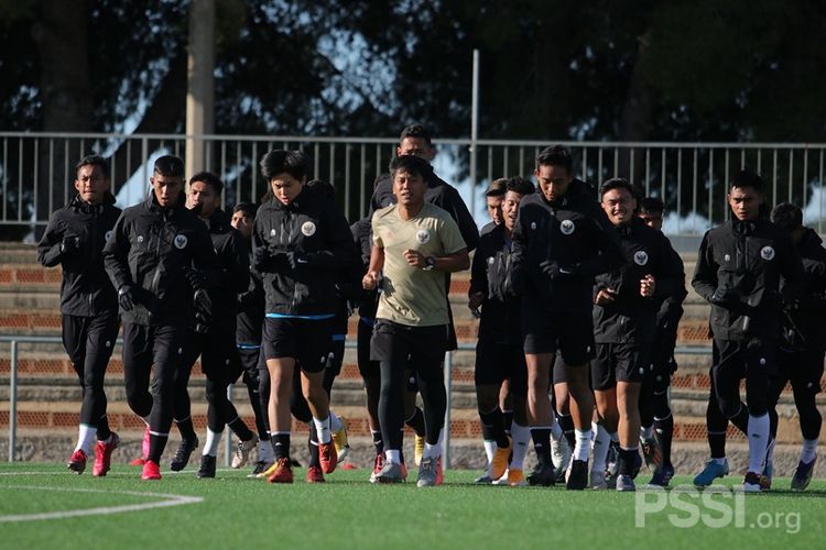 Timnas U19 Indonesia menjalani training center di Spanyol.