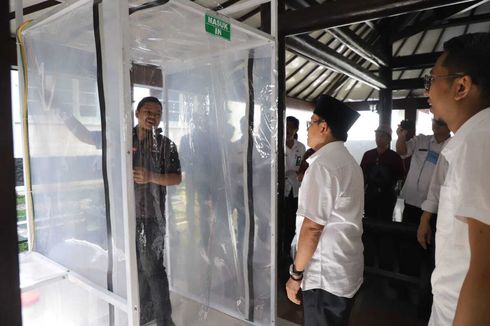 Darurat Corona, Bilik Screening Penyemprot Cairan Disinfektan Disebar di Malang