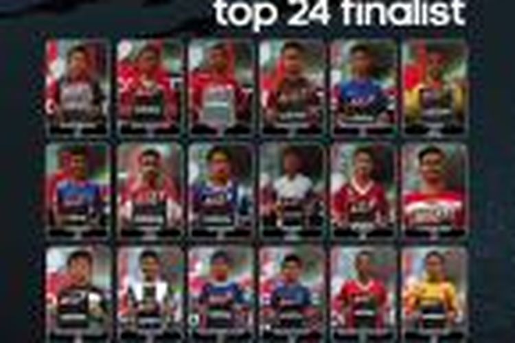 Adidas telah menetapkan 24 pemain muda sepak bola berbakat melalui program Predator Hunt yang digelar di Bandung dan Jakarta sejak Oktober 2014.  