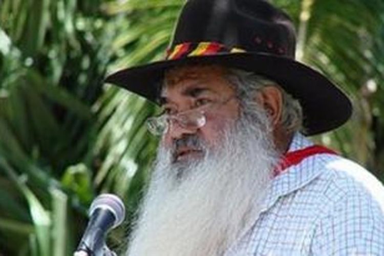 Patrick Dodson, pemimpin Aborigin yang juga dikenal sebagai Bapak Rekonsiliasi Australia.