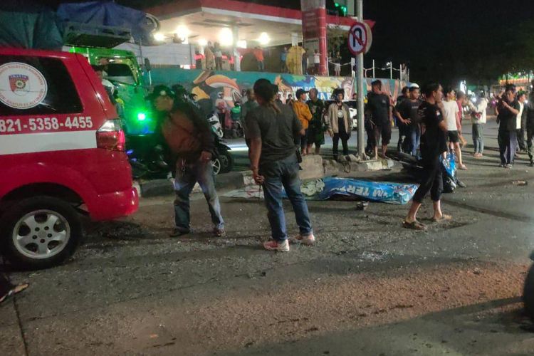 Kecelakaan di Muara Rapak menewaskan seorang pengendara motor