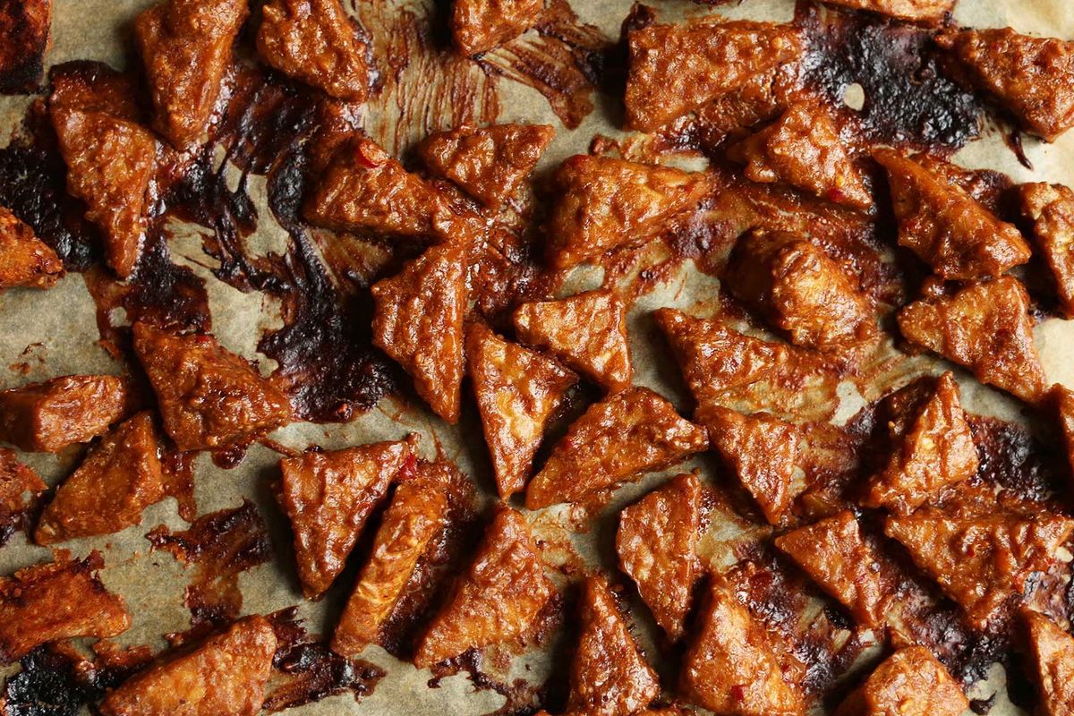 Resep Tempe Marinasi Saus Kacang: 7 Bahan, Praktis, dan Lezat