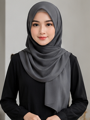 Inspirasi warna jilbab yang cocok dipadukan dengan gamis hitam, mulai dari nuansa netral, soft, earthy, hingga bold yang elegan.

