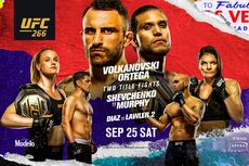 Hasil UFC 266, Volkanovski Menangi Duel Fantastis Kontra Ortega