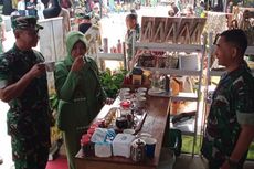 Anggota TNI AD dan Istri Tentara Ikuti Pameran UMKM di Poltekad Kota Batu