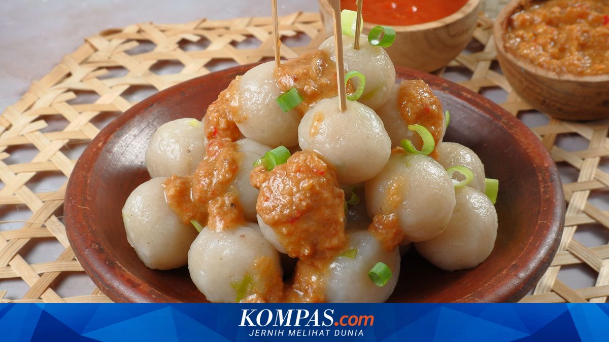 Resep Cilok Isi Ayam, Kenyal Anti Gagal Lengkap dengan Bumbu Kacang
