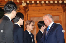 Bertemu Presiden Trump, Suho EXO: Ini karena Kekuatan Kpop!