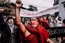 1 Tahun Kudeta Militer Myanmar, Perlawanan Rakyat Belum Padam