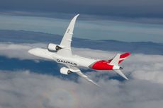 Qantas Lakukan Uji Coba Penerbangan Terpanjang Dunia