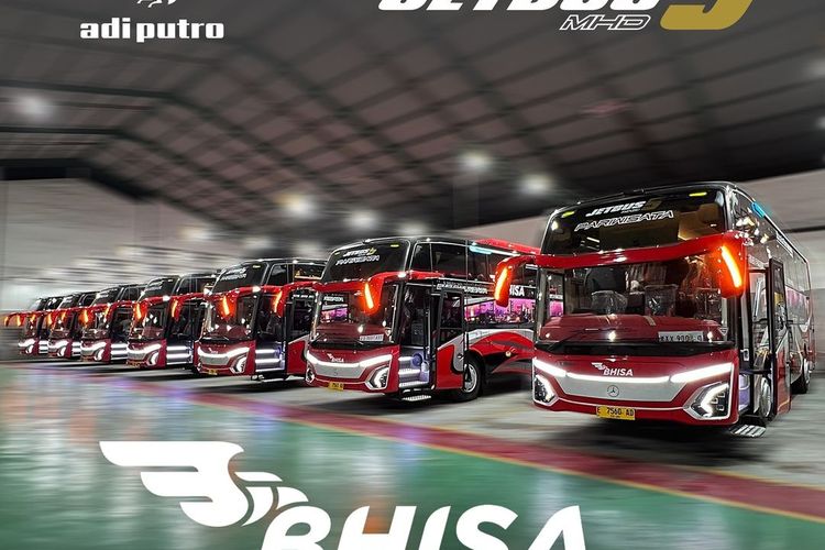 Bus baru PO Bhisa Wisata