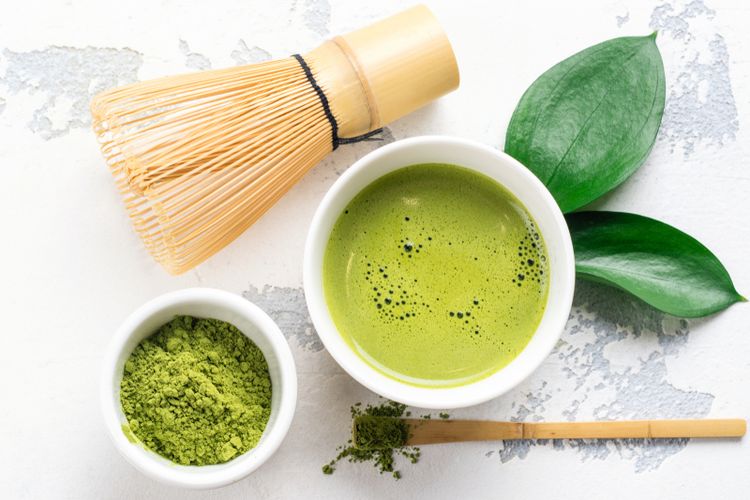 Ilustrasi matcha. 