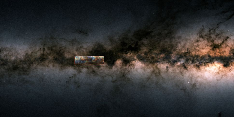 Struktur terpanjang di Galaksi Bima Sakti 