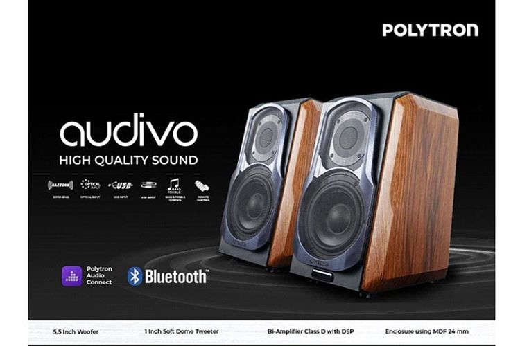 Speaker terbaru dari Polytron, Audivo