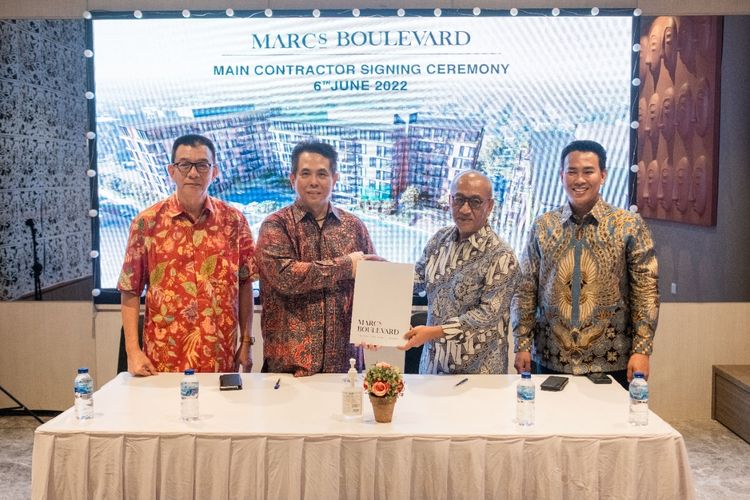 Triniti Land Tunjuk PT Totalindo Eka Persada Tbk Jadi Kontraktor Utama Condovilla PAUL & PRIVE @ Marc's Boulevard, Batam.