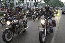 Ratusan Pencinta Royal Enfield Gelar Halalbihalal