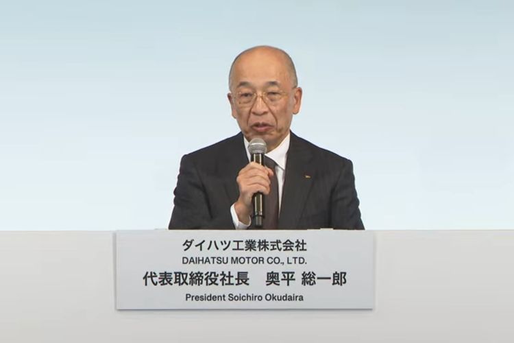 Presiden Daihatsu Motor Corp Soichiro Okudaira