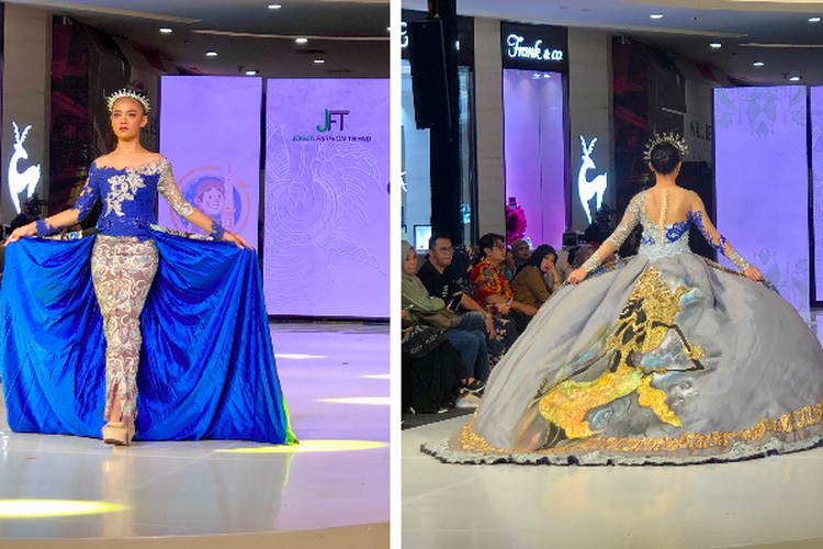 Koleksi busana pengantin dari Griya Ageman di Jogja Fashion Trend 2023