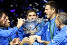 Del Potro Antar Argentina Raih Gelar Pertama Piala Davis