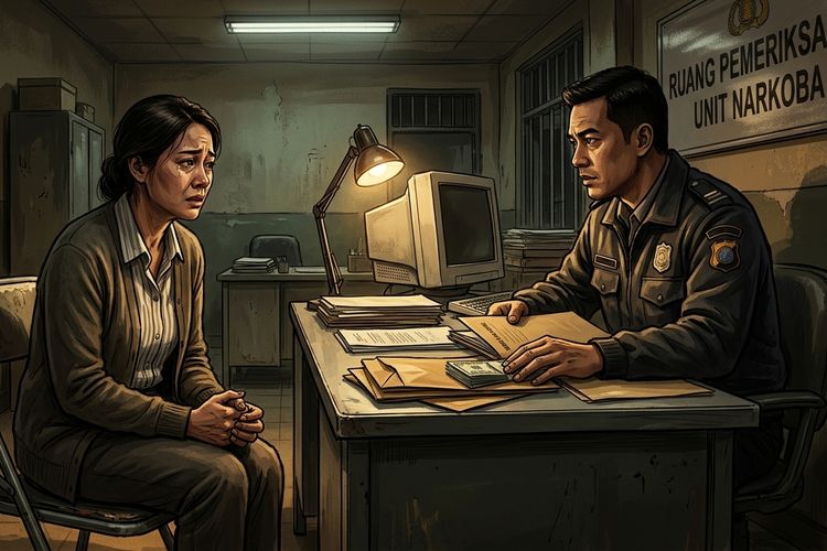 Minta Rp 100 Juta kepada Istri Tersangka Narkoba, Anggota Polsek Gapura Diproses Propam