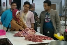Polisi Tangkap Pemasok Daging Sapi Gelonggogan di Pasar Madiun