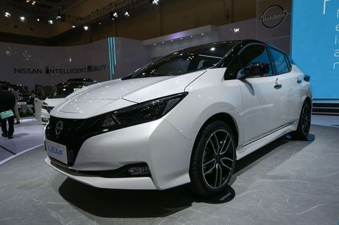 BERITA FOTO: Mobil Listrik Nissan Leaf Diboyong ke GIIAS 2022