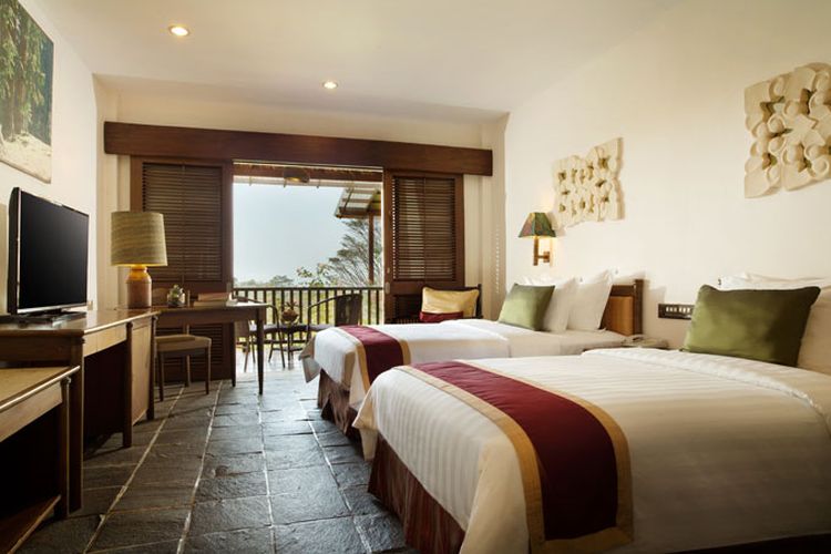 Ilustrasi kamar di Novus Giri Resort dan Spa, Puncak.