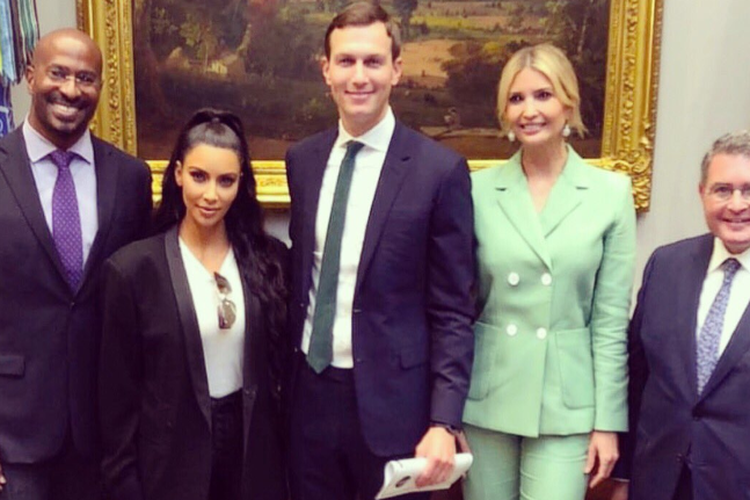 Kim Kardashian kembali ke Gedung Putih