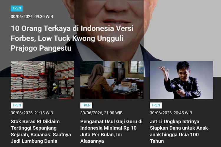 [POPULER TREN] 10 Orang Terkaya di Indonesia | Suporter Piala Dunia Keluhkan Budaya Tip di AS