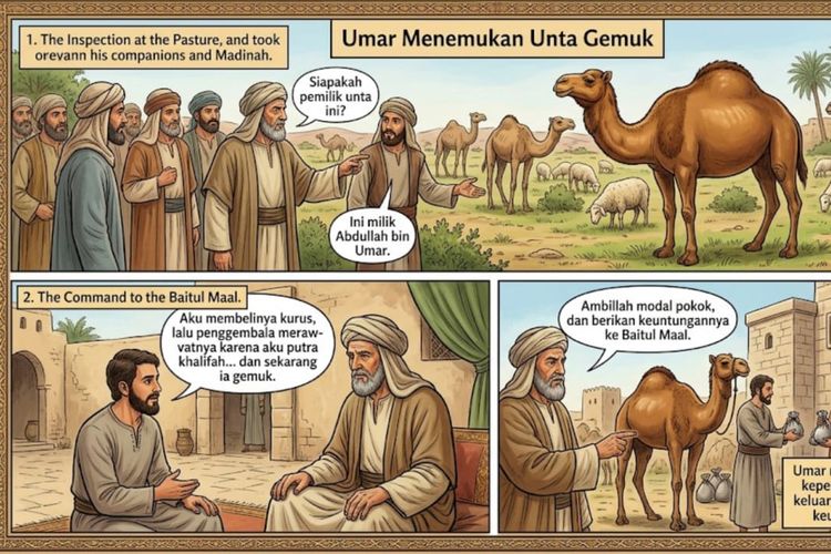 Belajar dari Umar bin Khattab, Saat Anak Khalifah Tak Boleh Menikmati Privilege