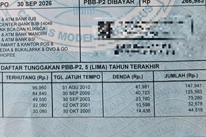 Bapenda Tangsel Buka Suara soal SPPT PBB Warga yang Sudah Lunas tetapi Ditagih Lagi