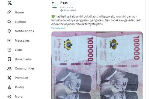 Mungkinkah Uang Palsu Bisa Masuk ATM? Ini Kata Bank Indonesia