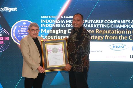 Berikan Pelayanan Publik Terbaik, KAI Raih Penghargaan Indonesia Most Reputable Companies 2024