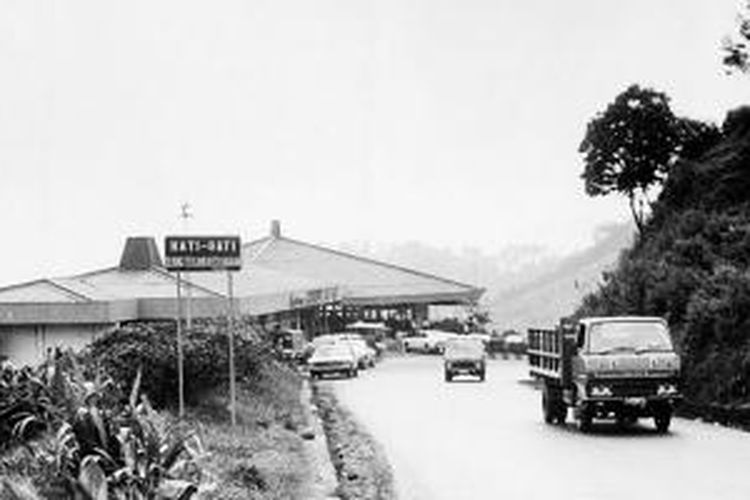 Tampilan Restoran Rindu Alam pada 10 Agustus 1982.
 